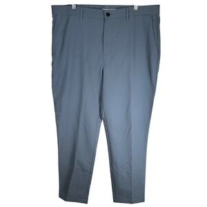Banana Republic Mens Performance Chino Pants Gray 40x32 Tech Pants